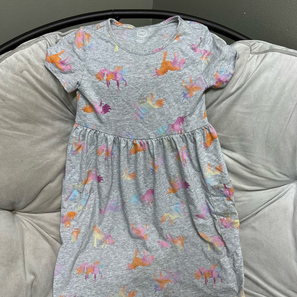 Girls Unicorn Dress